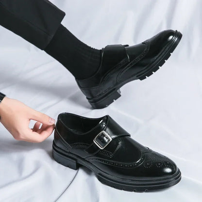 ZENOVA | Lucan Buckle Loafers